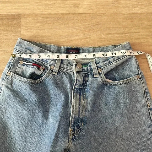 Vintage 90s Tommy Hilfiger Tommy Jeans size 5/30 - Picture 7 of 10